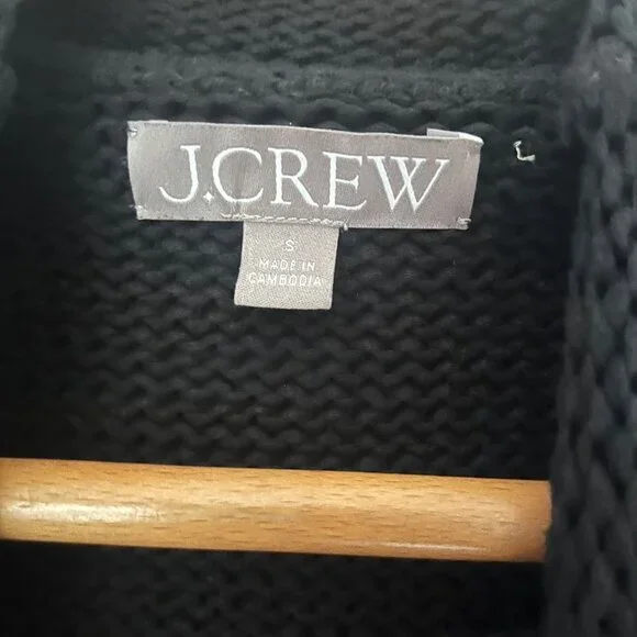 J. Crew Black Sleeveless Sweater - Picture 3 of 4